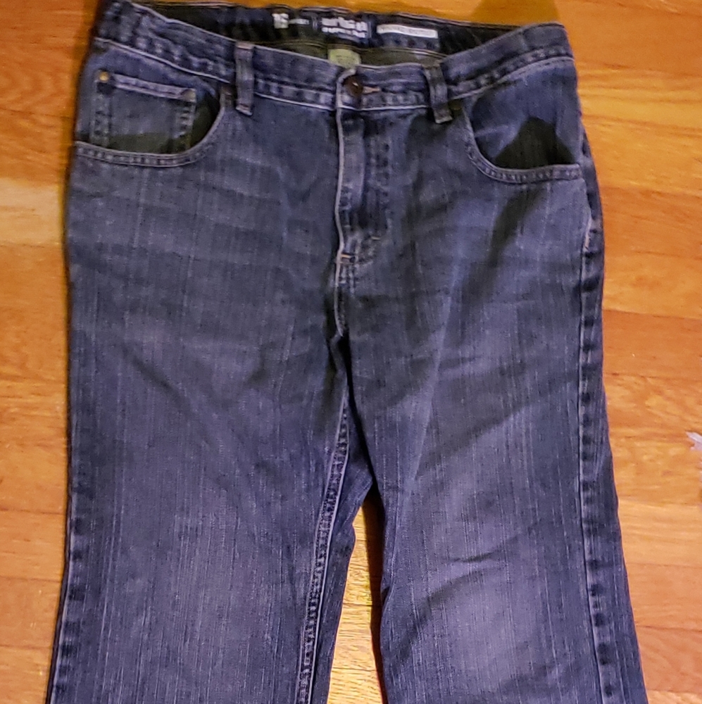 Urban pipeline size 16 relaxed boot cut jeans